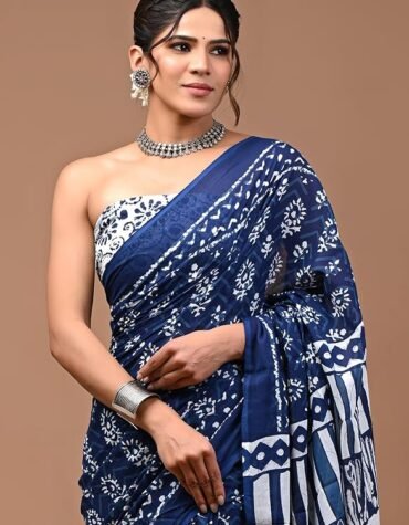 bule mul cotton sarees